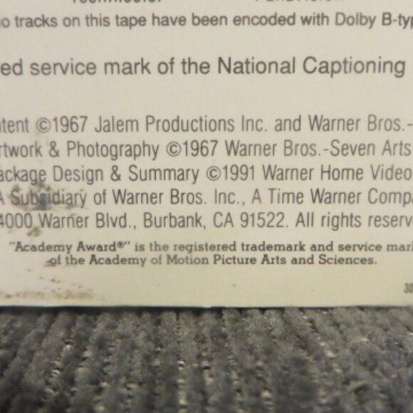 COOL HAND LUKE - 1967 - VHS (1991 Release) - Picture 5 of 10